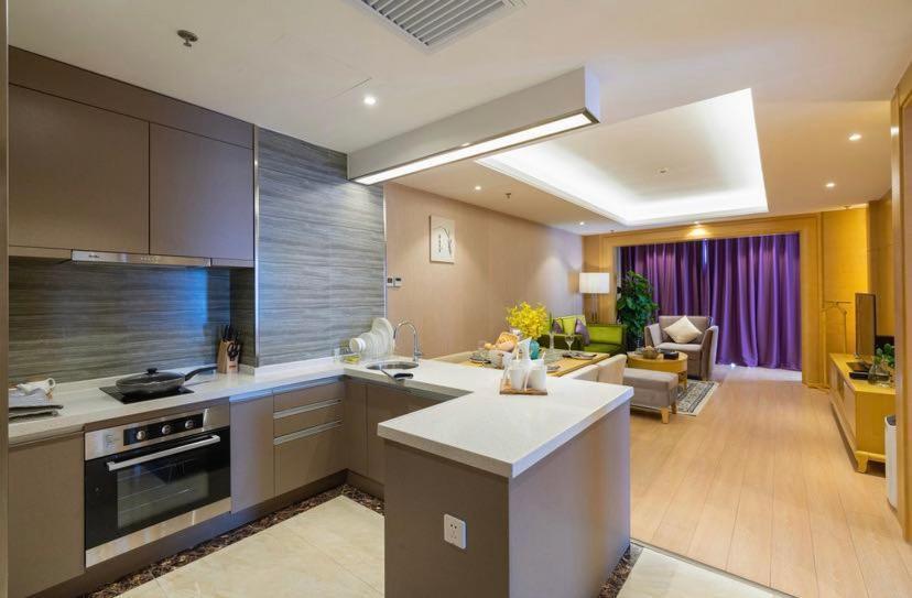 Ariva Tianjin Zhongbei Hotel & Serviced Apartment Exterior foto
