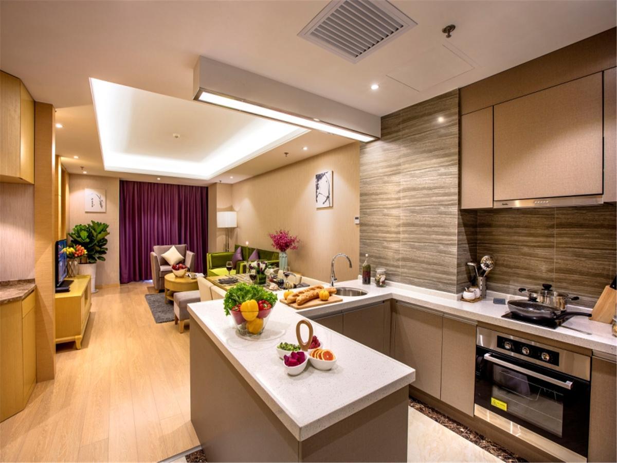 Ariva Tianjin Zhongbei Hotel & Serviced Apartment Exterior foto