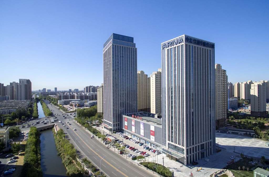 Ariva Tianjin Zhongbei Hotel & Serviced Apartment Exterior foto